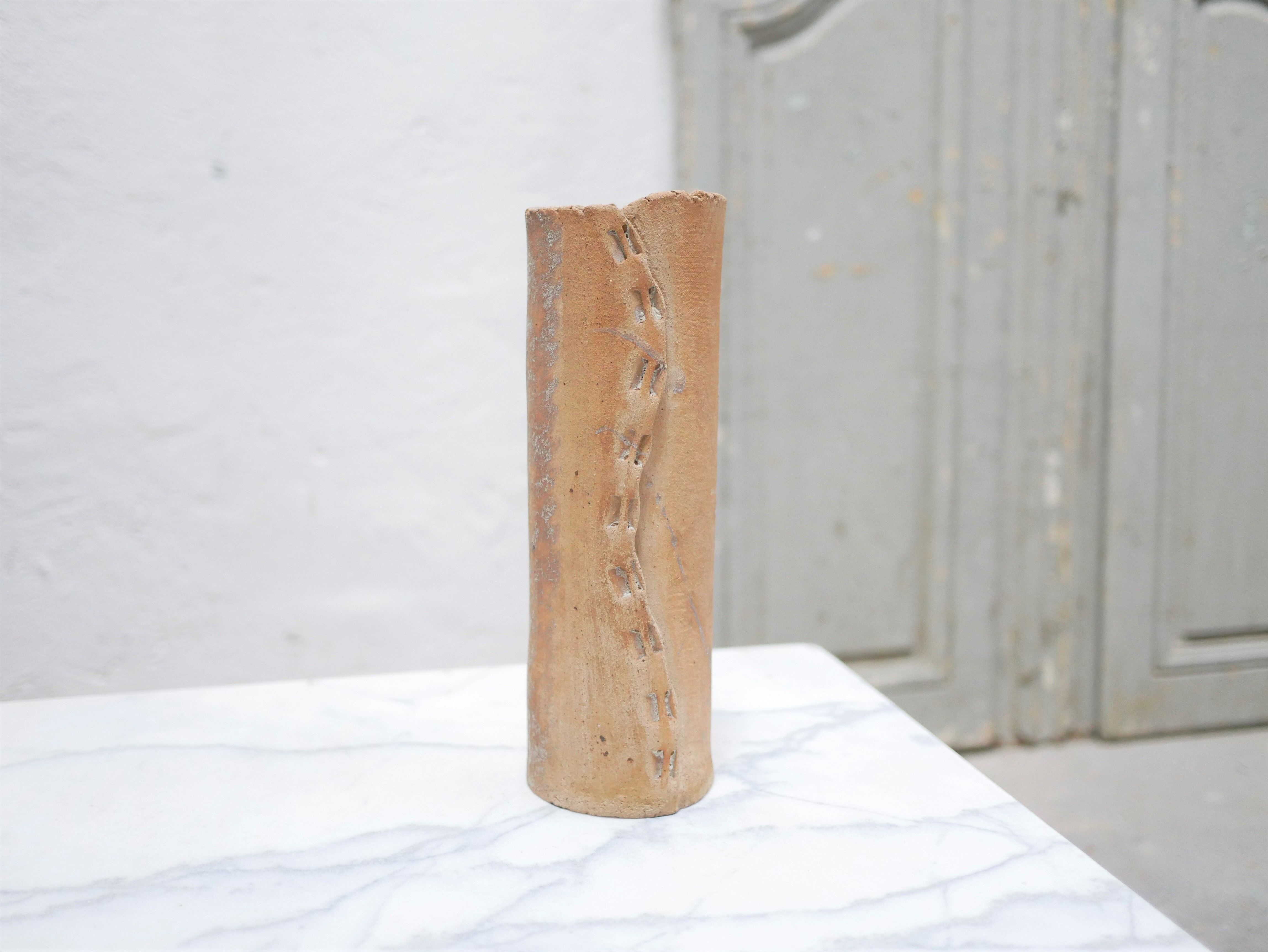 Vintage terracotta vase