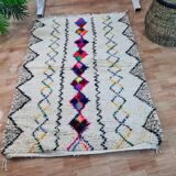 Handmade wool Berber rug 150 X 100 CM
