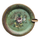 Hand-painted metal ashtray - Late 19th/early 20th century