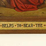 Antique 19th Century Religious Painting