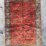 Large handmade vintage carpet Transylvania 198x298 cm