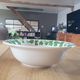 5 dessert plates and their matching bowl (Luciano)