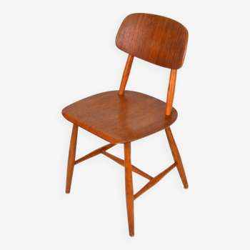 Vintage Teak Dining Chairs Model Paus 28t Axelsson For Ab Nässjö 1960s