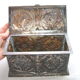 Silver metal box XIXeme