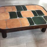 Ceramic table shogun Roger capron Annees 50 60: