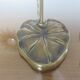 "Water lily" Huguenin bronze art nouveau lamp
