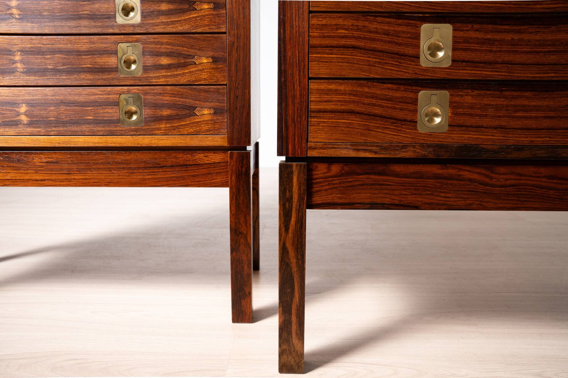 Pair of Vintage Display Cabinets by Bruksbo, Norway, 1960s
