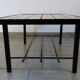 Table basse céramique et bois années 60