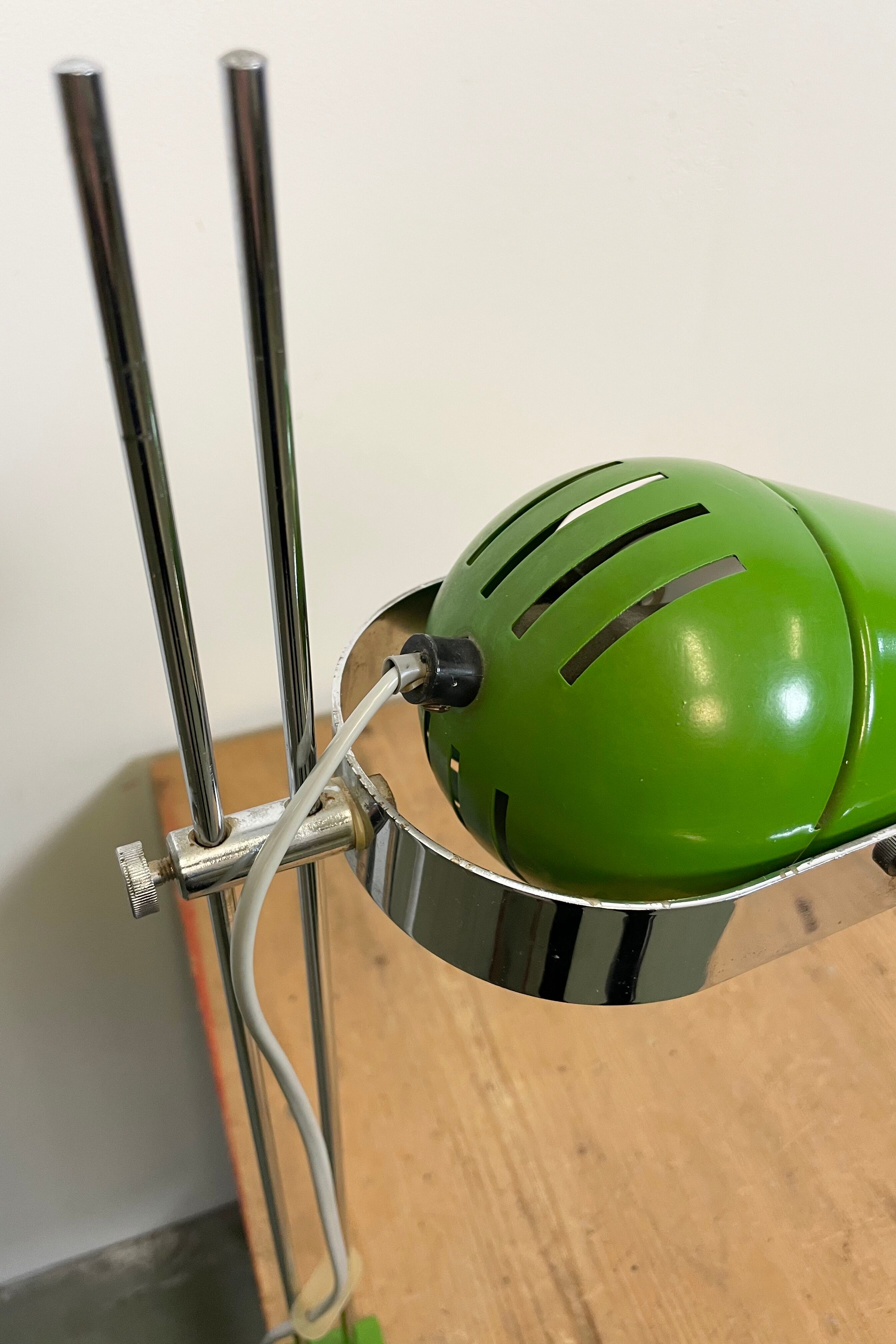 Green Combi Lux Table Lamp by Stanislav Indra for Lidokov, 1970s