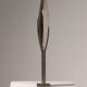 Sculpture de Børge Jørgensen en acier poli 1984 1/1