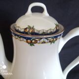 Limoges, Jean Boyer - Art Deco service for 7 people. 1920-1934