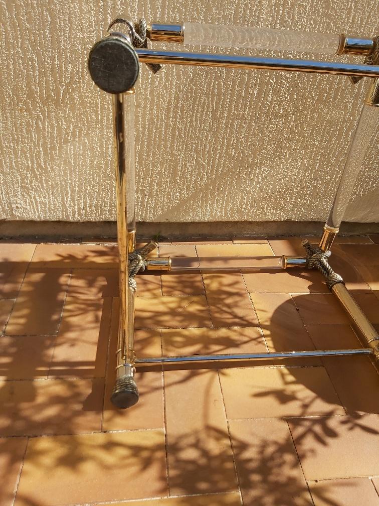 Hollywood Regency coffee table 1970