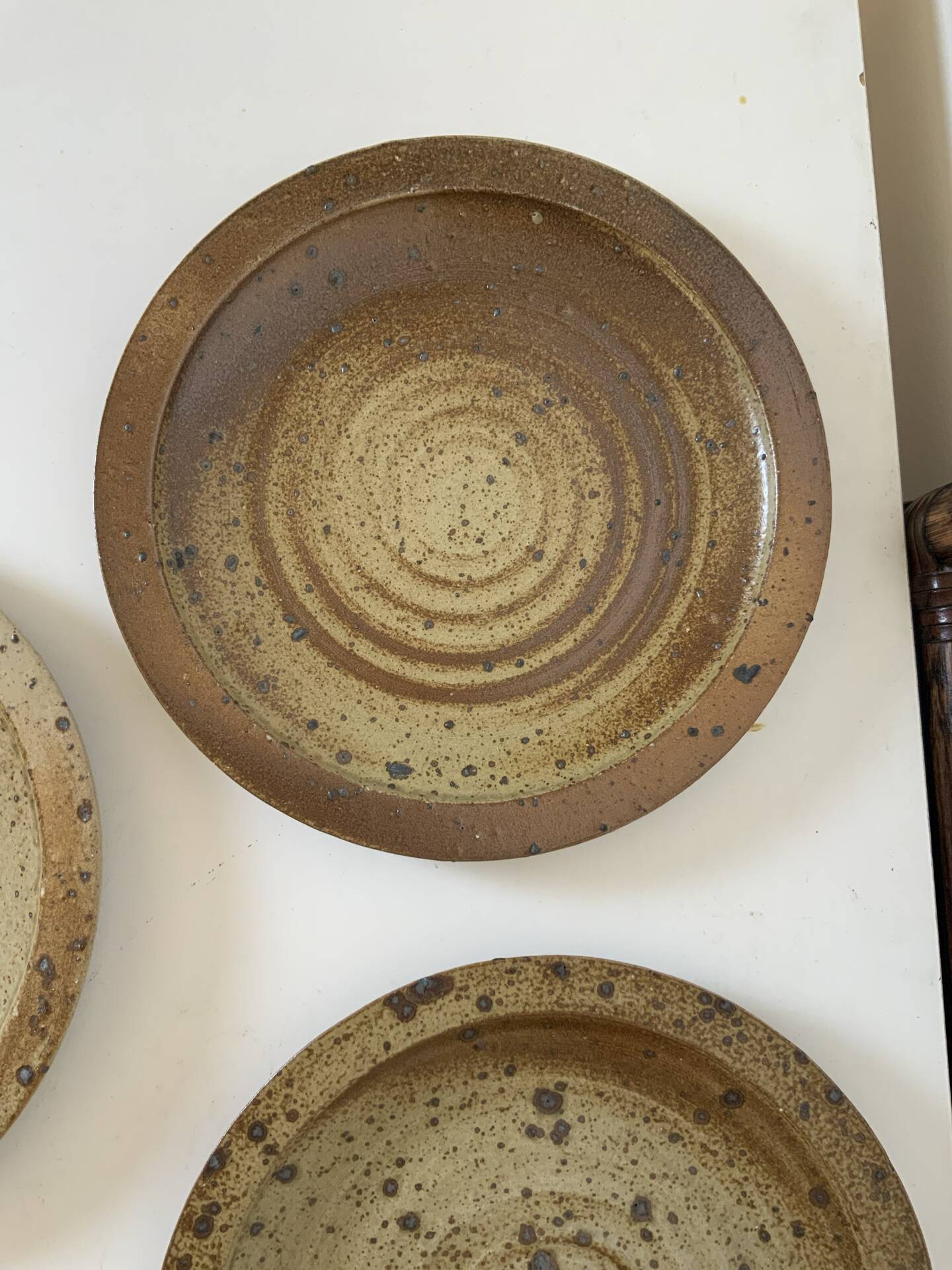 Pyrite stone plates