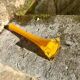 Vintage yellow bud vase