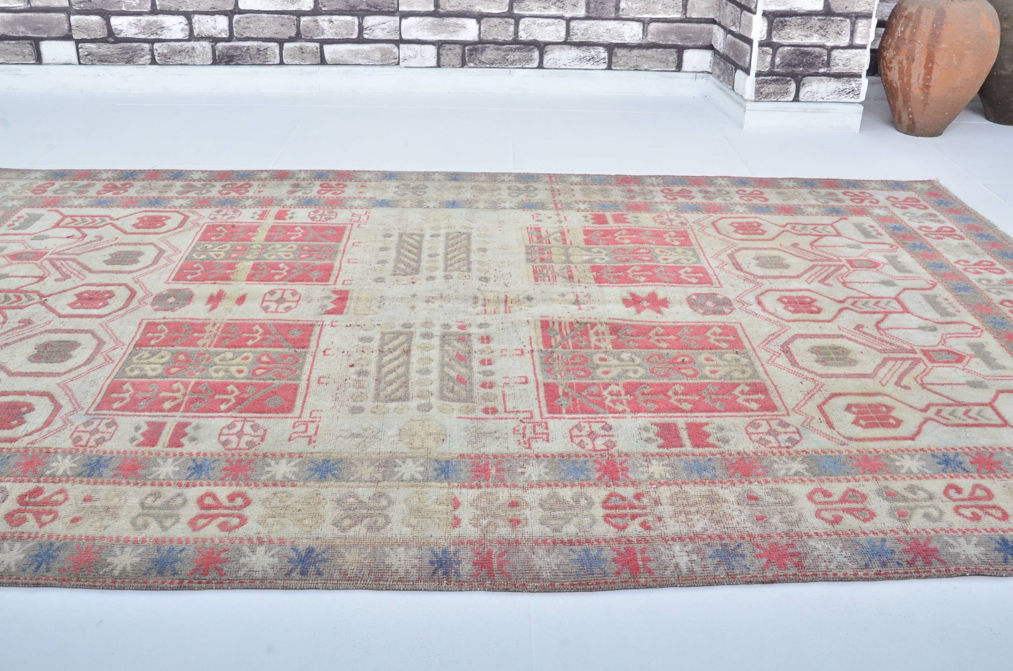Tapis vintage noué à la main Home Living 3429