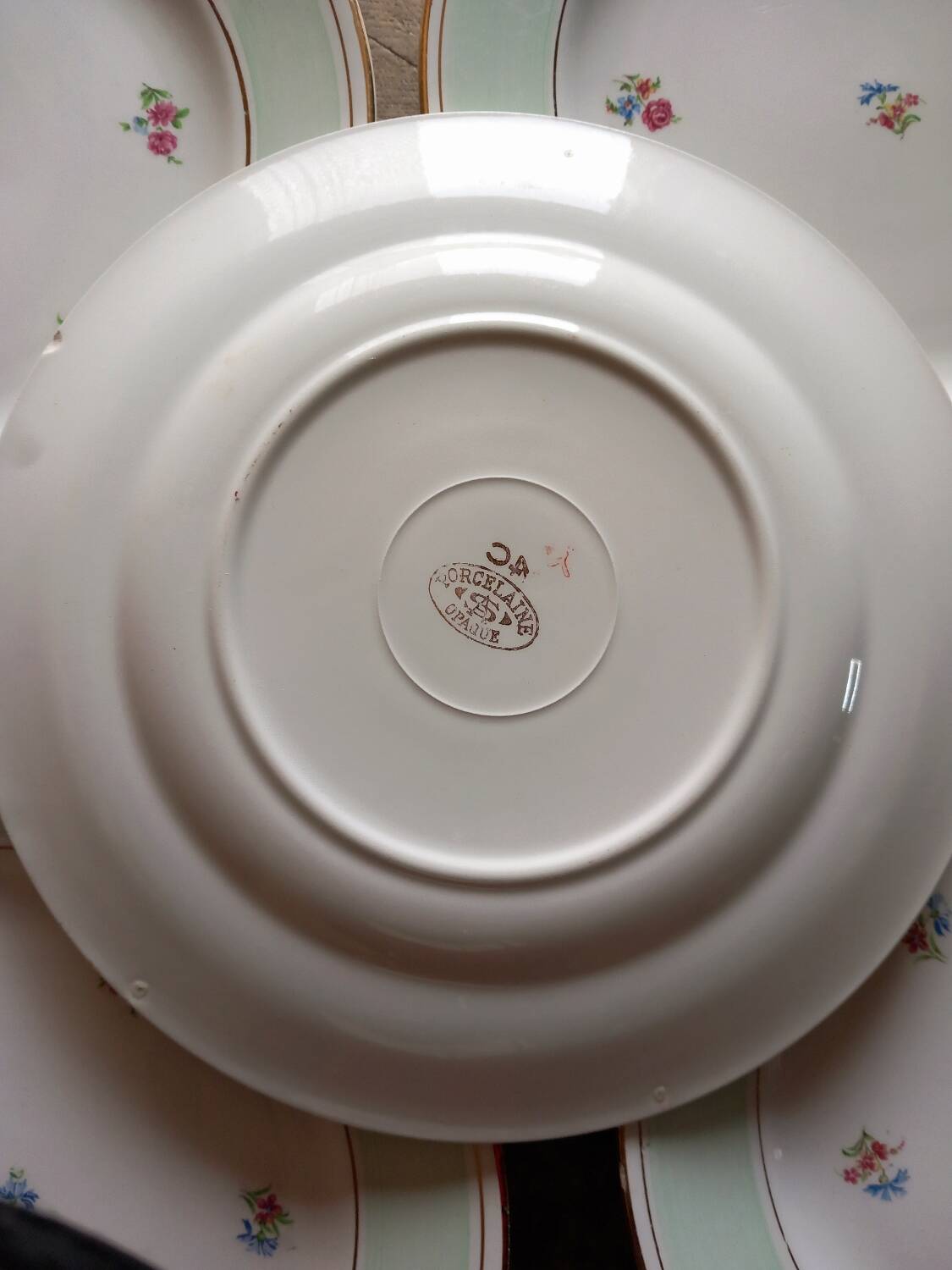 Porcelain SA dinner plates