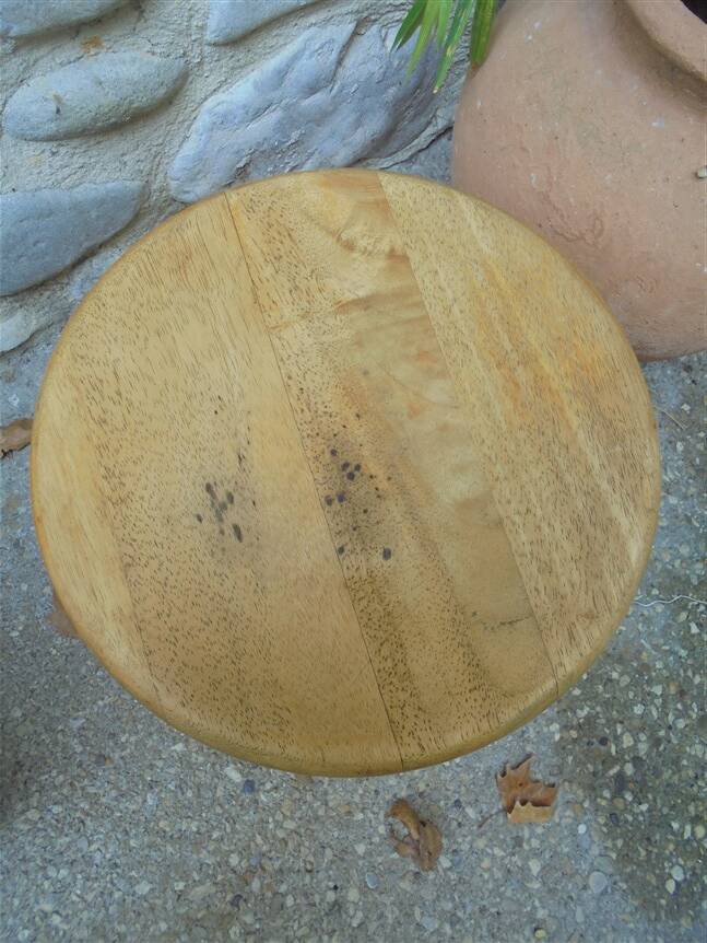 Tabouret en bois