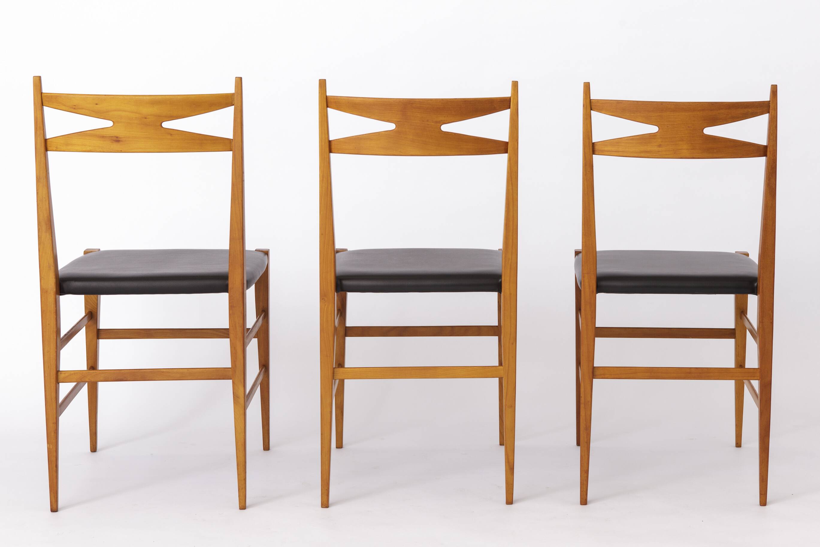 3 Vintage Dining Chairs 1970s - German Design