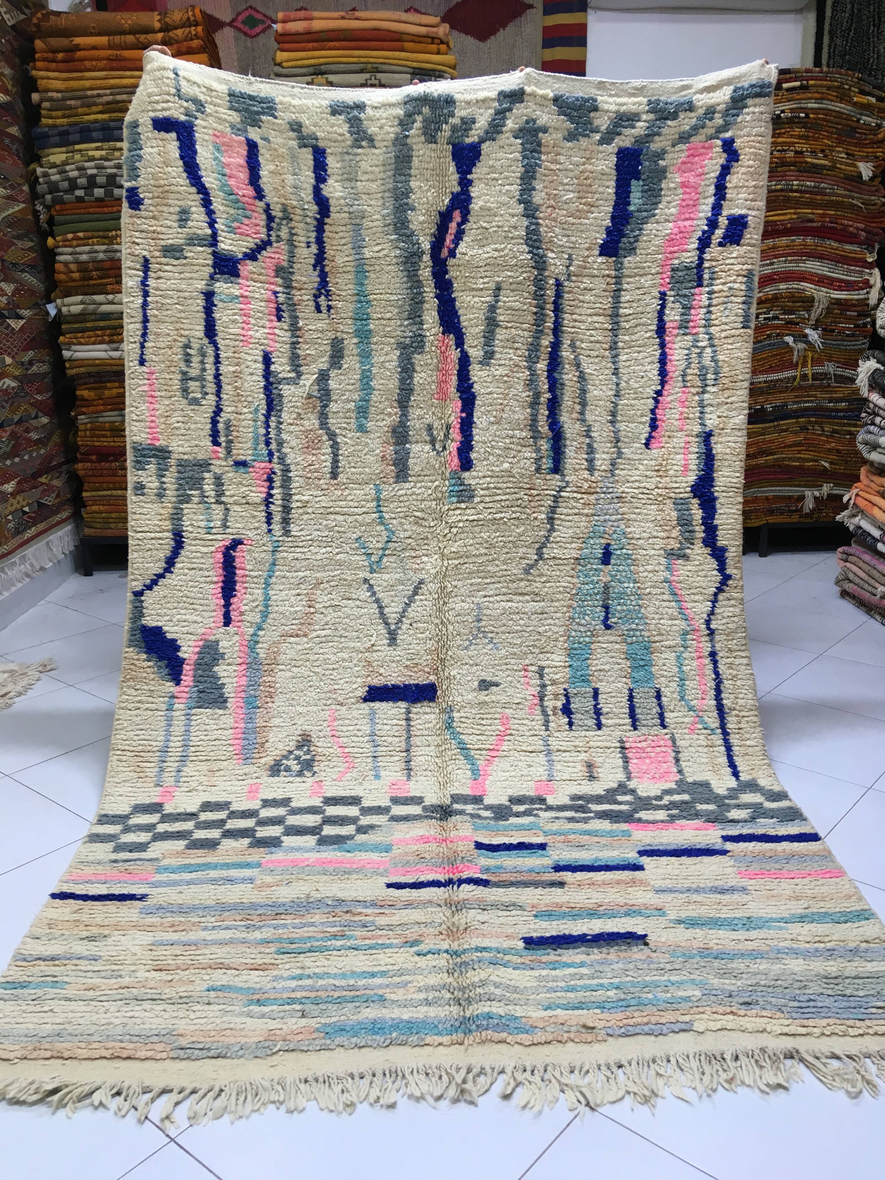 Tapis Boujaad Berbère Marocain 2m80 x 1m68