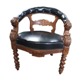 Louis XIII style office chair