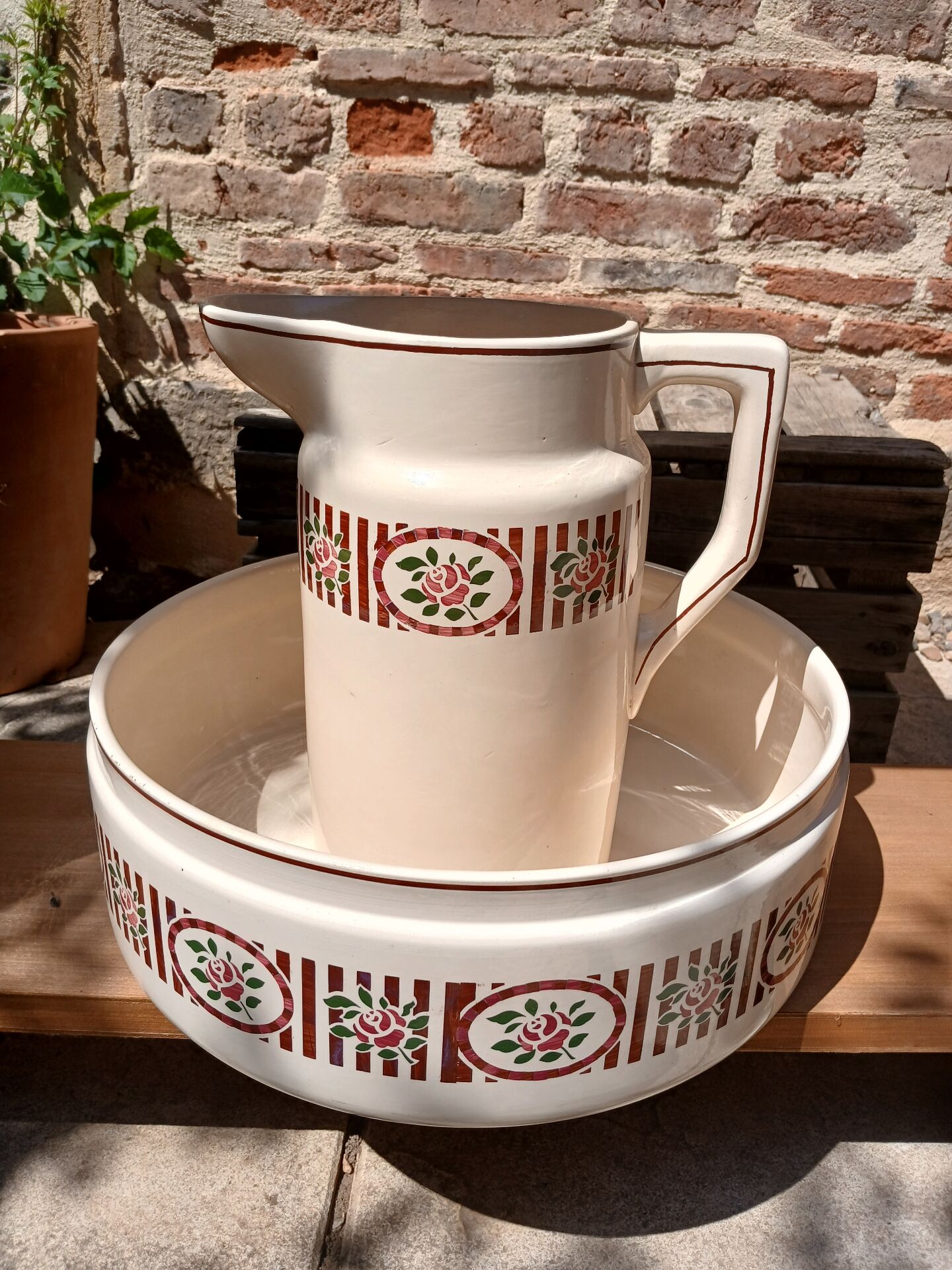 Ensemble de toilette vintage Niderviller
