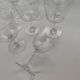 8 large Baccarat crystal glasses, Richelieu model.