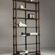 Bobbin bookcase / French antique bookshelf