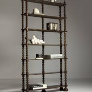 Bobbin bookcase / French antique bookshelf
