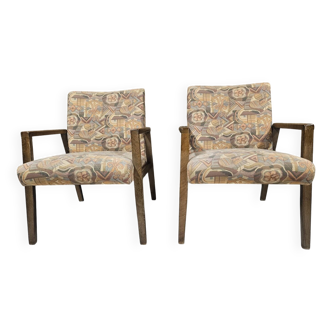 Paire de fauteuil vintage 1970"