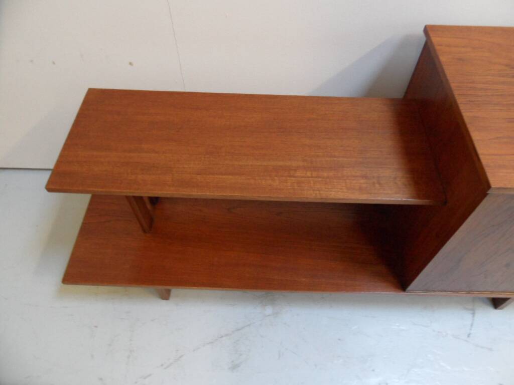 Mid Century sideboard open bookcase