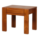 Elm bedside table for Maison Regain 1980