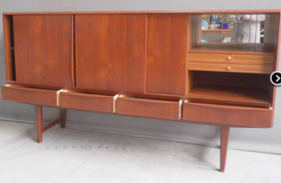 Buffet  E.W Bach pour Sejling Skabe années 60