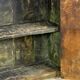 Wabi-sabi wardrobe in beech wood, 1850s