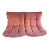 Armchairs Château d'Ax-modular sofa fabric, Model 1744