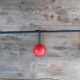 Vintage ball coat holder