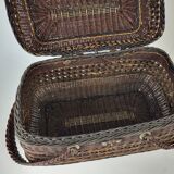 Old fishing basket