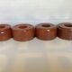 Four ceramic candle holders AVV VVK Yser Tour Dixmude