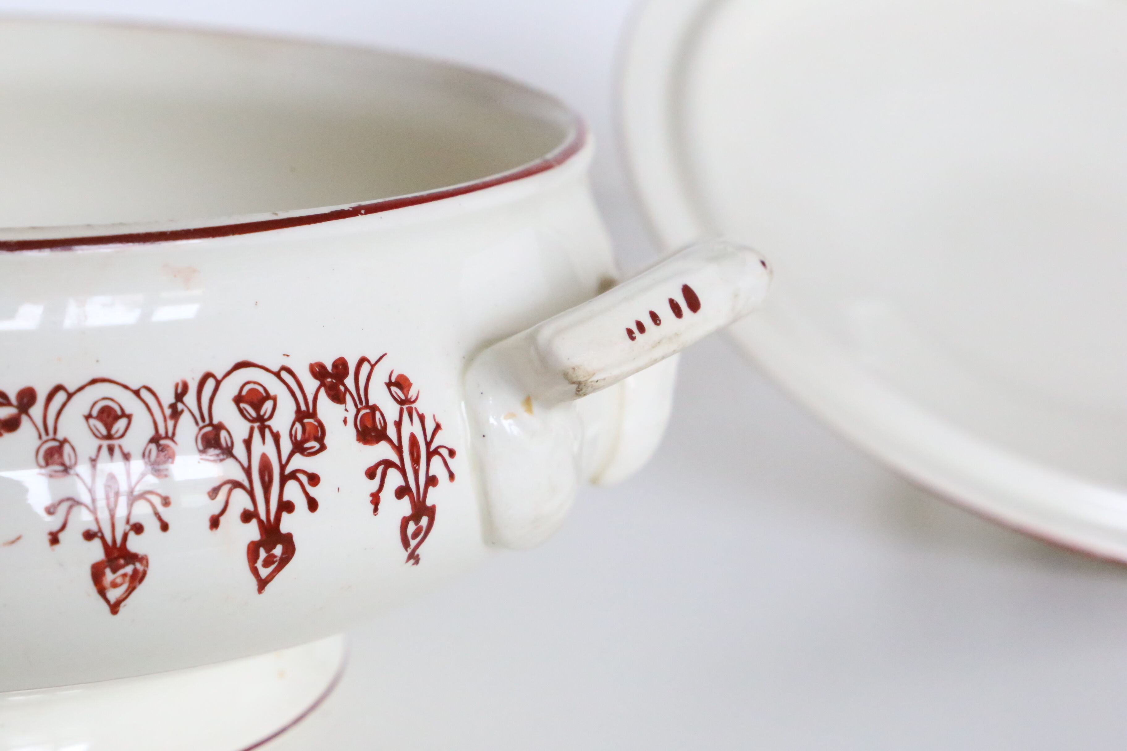 Pretty Red Iron Earth soup