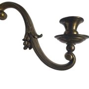 Classicist bronze wall lamp, Germany, 1900s