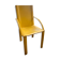 Fauteuil Coral en cuir jaune Matteo Grassi année 70