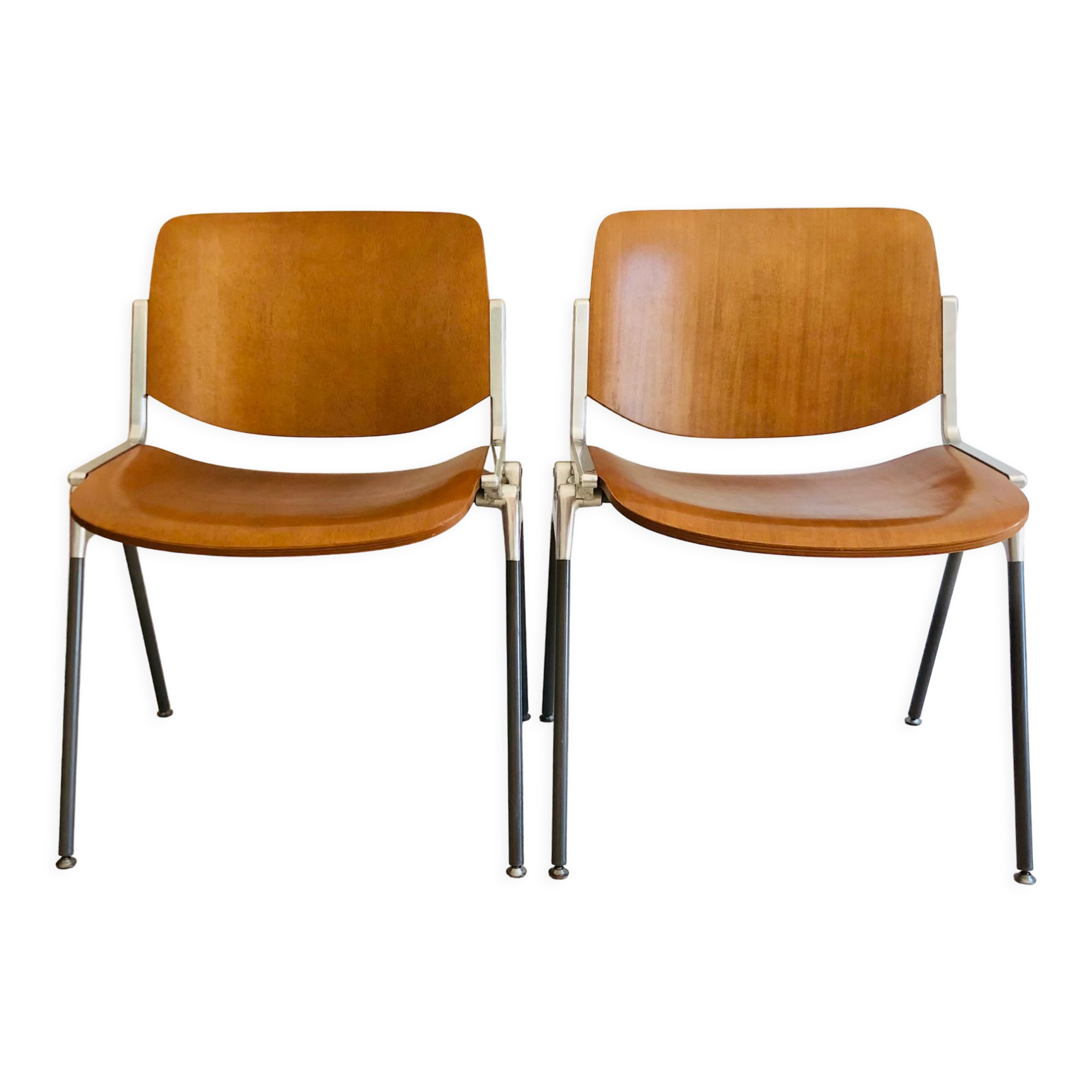 DSC 106 chairs by Giancarlo Piretti for Castelli, Italy 60s