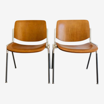 DSC 106 chairs by Giancarlo Piretti for Castelli, Italy 60s