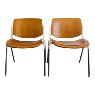 DSC 106 chairs by Giancarlo Piretti for Castelli, Italy 60s