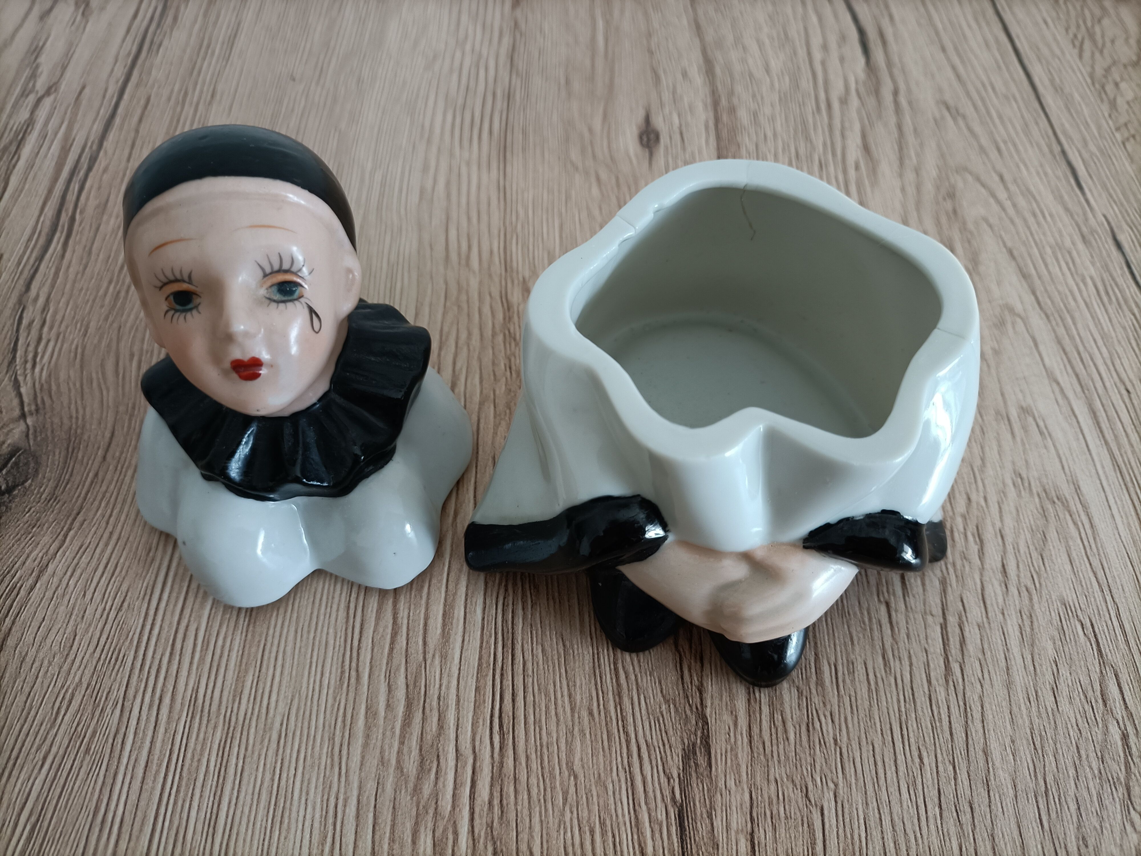 Jewelry box Pierrot vintage 70/80s