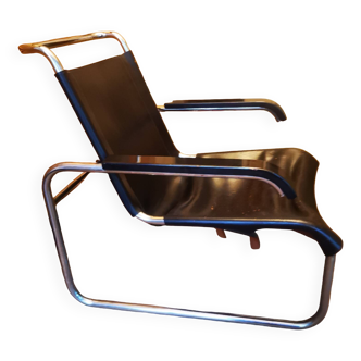 Grand fauteuil de repos par Marcel Breuer édition Thonet des années 30