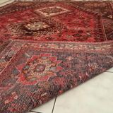 Handmade Persian Shiraz rug 292x220cm