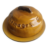 Glazed ceramic cheese dome