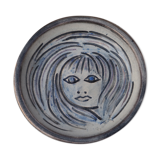 Accolay ceramic plate by Bertry