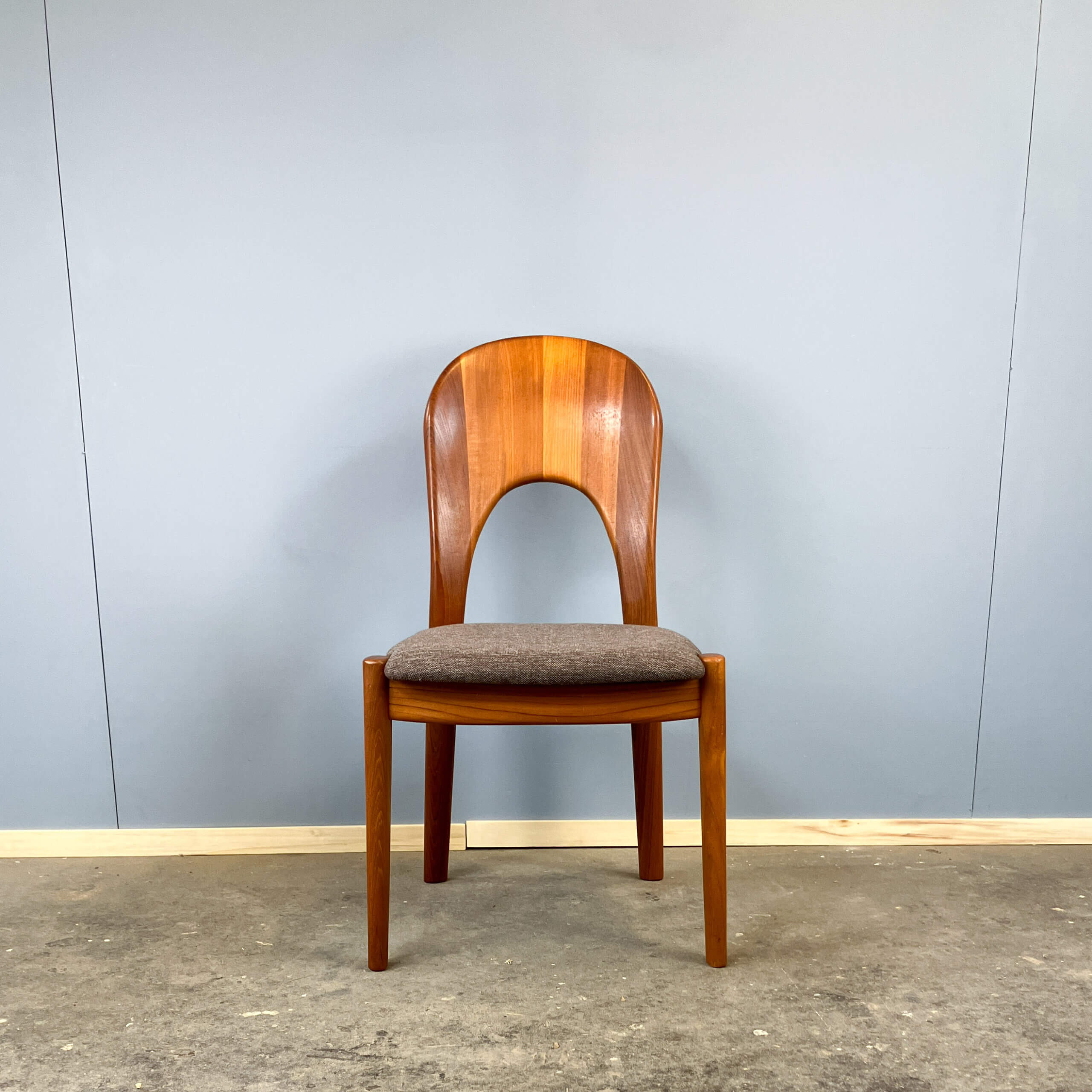 4 'Ole' dining chairs by Koefoeds Hornslet Møbelfabrik, teak, 1960s