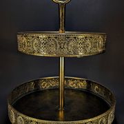 Decorative service support "Shabby Chic" with 2 levels